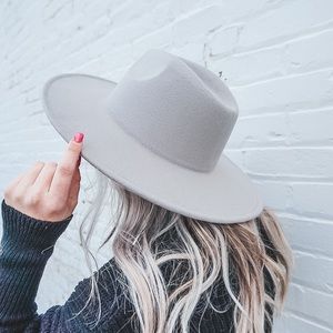 Gray Rancher Hat